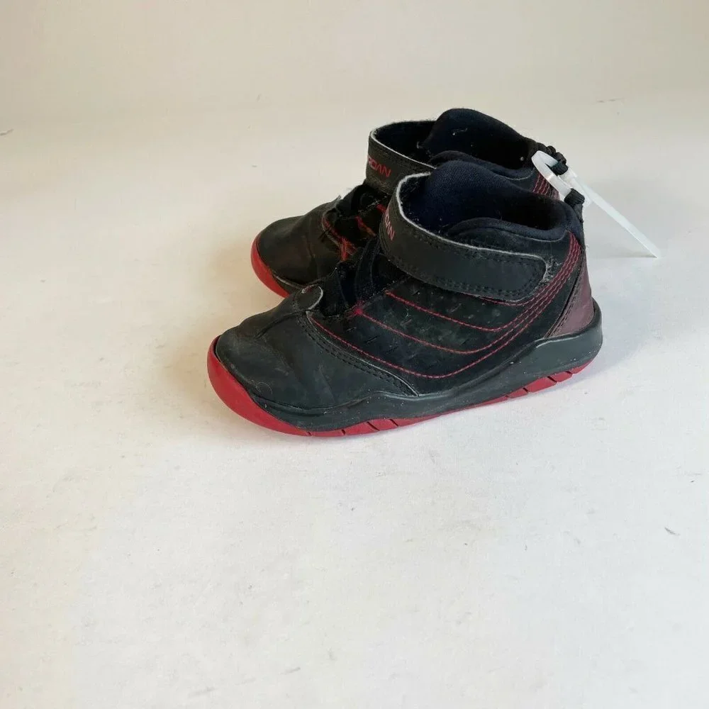 Nike Toddler Air Jordan Velocity BT Baby Shoes Black Sz US 8C Rubber Shoe 693363